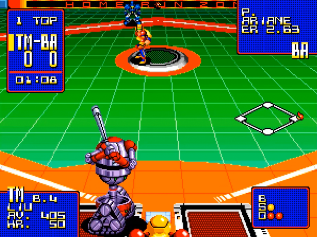 2020 Super Baseball screenshot 3 for Neo Geo CD